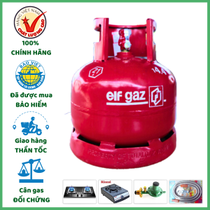 Bình Gas ELF Đỏ 6Kg Giá Tốt Giao Tận Nơi