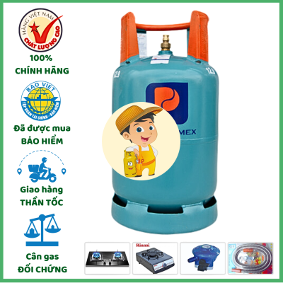 Bình Gas Petrolimex 12Kg Van Shell Giao Tận Nơi