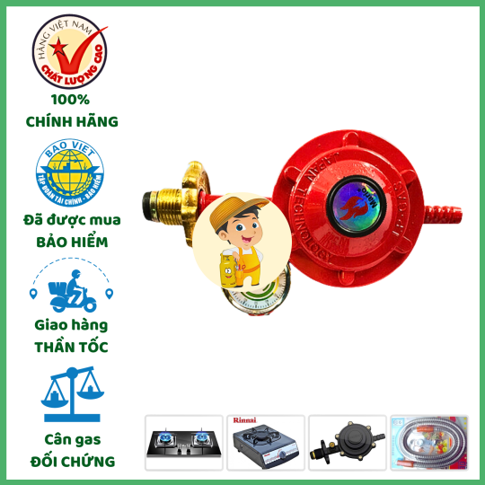 Van Gas Đồng Hồ Mario MR-688H Điều Áp Tự Động