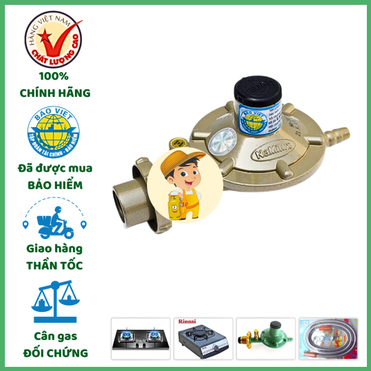 Van Điều Áp Ngắt Gas Tự Động Namilux NA-337S Chính Hãng