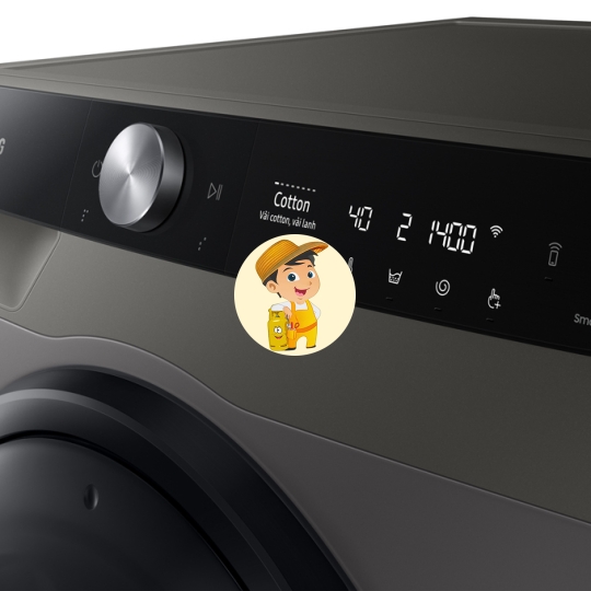 Máy giặt sấy Samsung Addwash Inverter 9.5 kg WD95T754DBX/SV