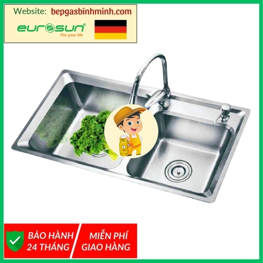 Chậu rửa Eurosun EU-8245S chính hãng