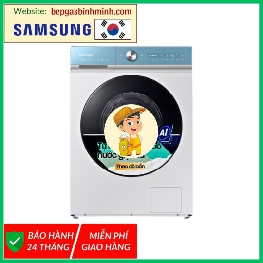 Máy giặt sấy Samsung Bespoke AI Inverter giặt 14 kg - sấy 8 kg WD14BB944DGMSV