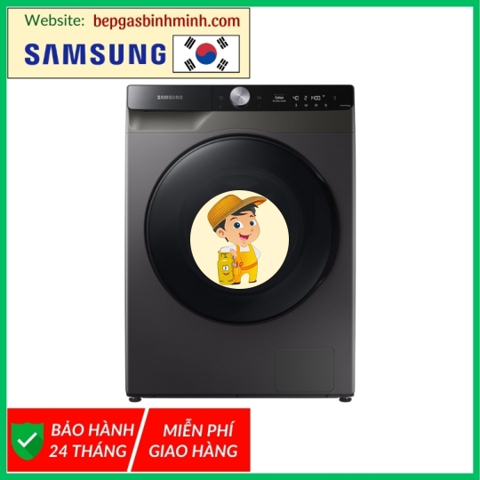 Máy giặt sấy Samsung AI Ecobubble Inverter giặt 11 kg - sấy 7 kg WD11T734DBX/SV