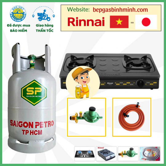 Mua Bếp Gas Rinnai 270G Tặng Bình Gas Van Dây