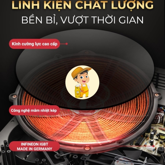 Bếp từ công nghiệp Kocher CI-3600C