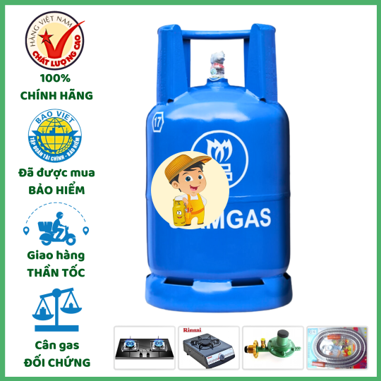 Bình Gas SIAM Van Ngang 12Kg Giá Tốt Giao Tận Nơi