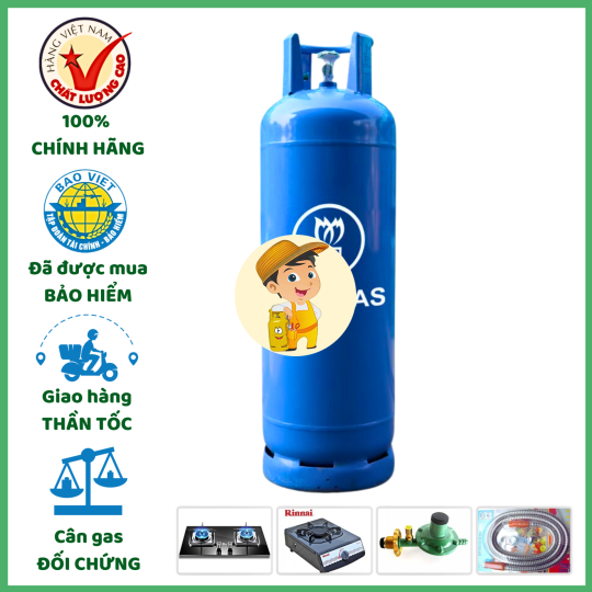 Bình Gas SIAM Van Ngang 45Kg Giá Tốt Giao Tận Nơi