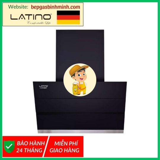 Máy hút mùi kính vát Latino LT - V70 Smart