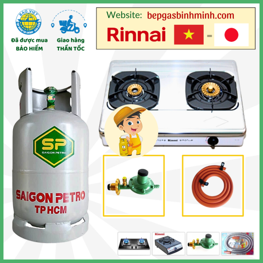Combo Bộ Bình Bếp Gas RINNAI RV-365(SW)