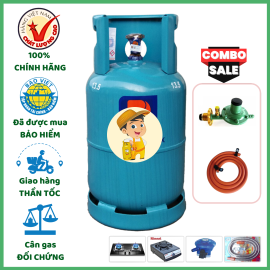 Combo Bộ Bình Gas Petrolimex 12Kg Khuyến Mãi