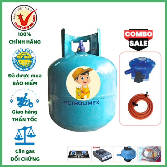 Combo Bộ Bình Gas Petrolimex  9Kg Khuyến Mãi