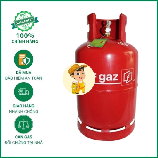 Bình Gas ELF Đỏ 6Kg Giá Tốt Giao Tận Nơi