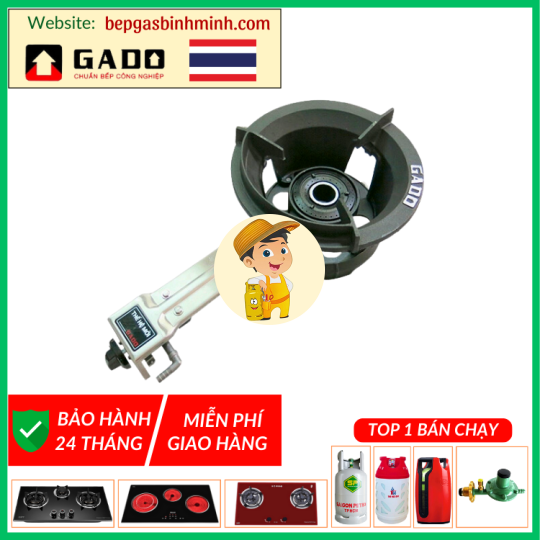 Bếp Khè Công Nghiệp GADO 5A2E Chính Hãng