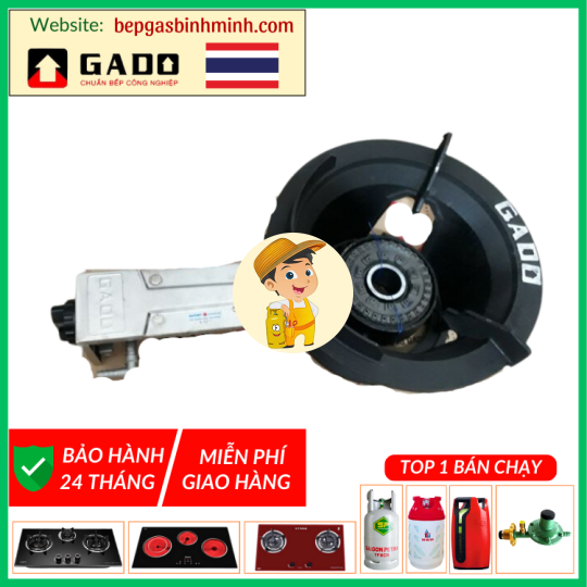 Bếp Khè Công Nghiệp GADO 6T Chính Hãng