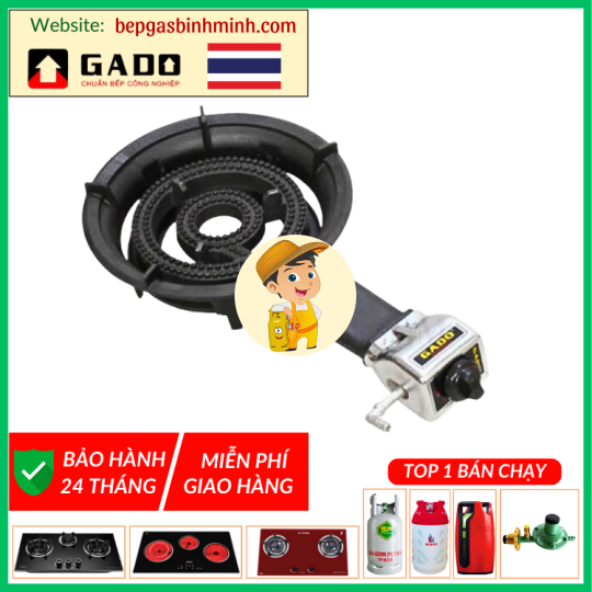 Bếp Khè Công Nghiệp GADO G280C Chính Hãng