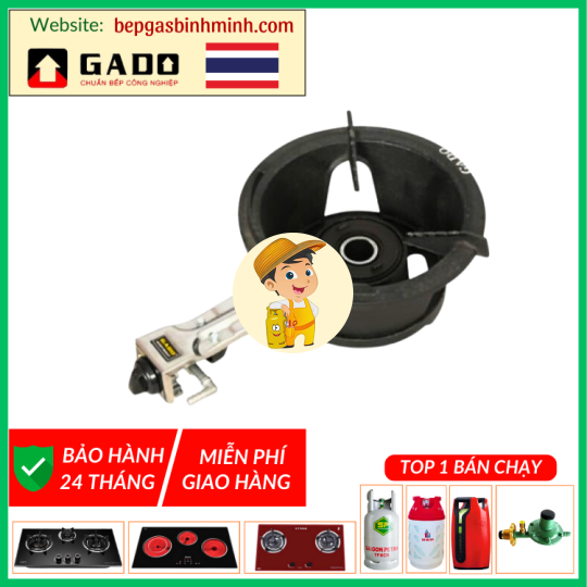 Bếp Khè Công Nghiệp GADO GD-6AE Chính Hãng