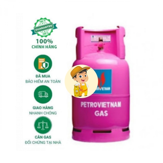 Gas Petrovietnam Đỏ 12kg Giá Tốt Giao Tận Nơi