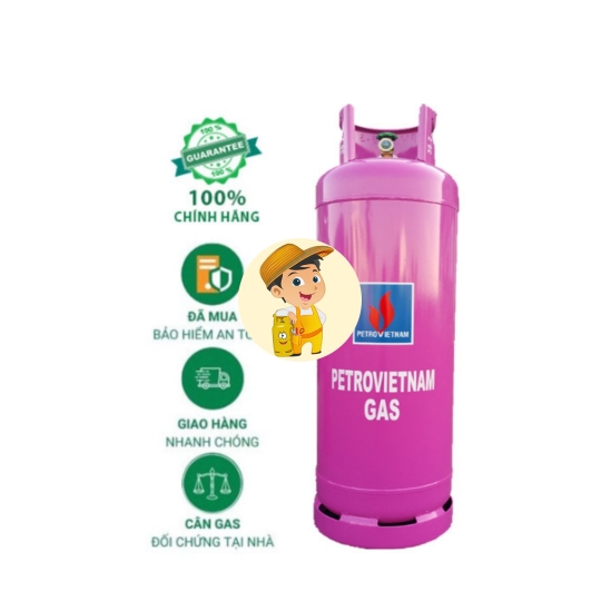Bình Gas PetroVietnam Hồng 12kg Giá Tốt Giao Tận Nơi