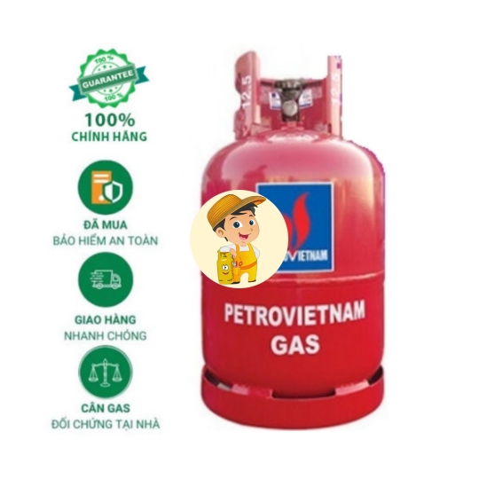Gas Petrovietnam Đỏ 6kg Giá Tốt Giao Tận Nơi