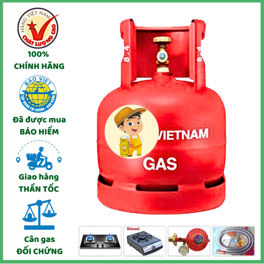 Gas Petrovietnam Đỏ 6kg Giá Tốt Giao Tận Nơi