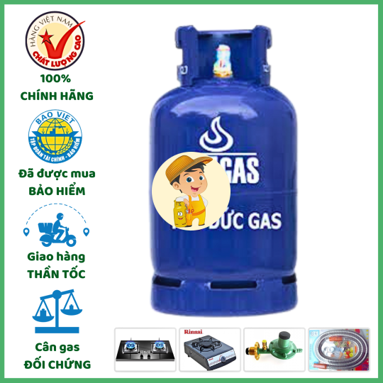 Bình Gas Thủ Đức Xanh 12kg Giá Tốt Giao Tận Nơi