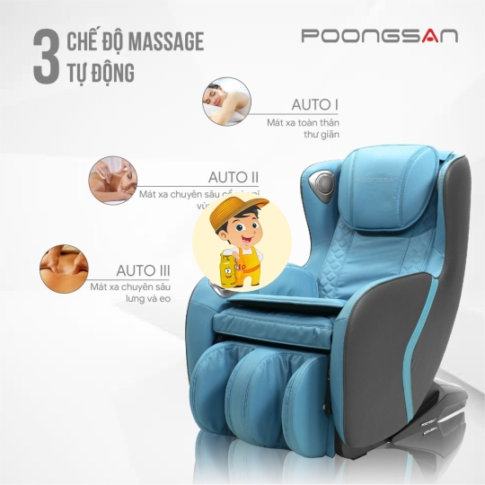Ghế massage Poongsan MCP-129