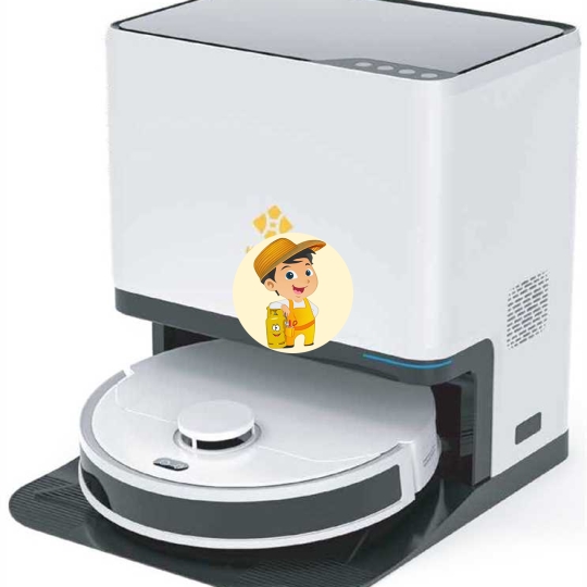 Robot hút bụi lau nhà tự động giặt giẻ sấy khô, diệt khuẩn Hubert HB-S79 - Của Đức