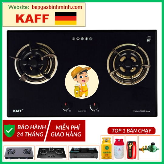 Bếp Gas Âm KAFF KF–218 Nhập Khẩu Đức