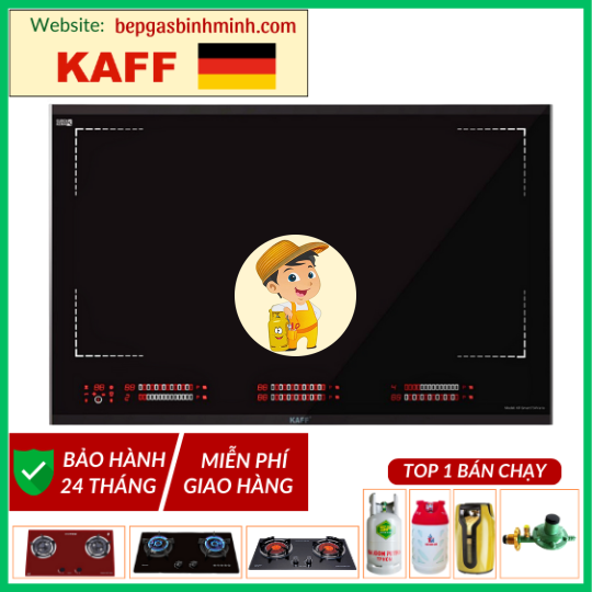 Bếp Âm Điện Từ KF – Smart734Vario Nhập Khẩu Đức