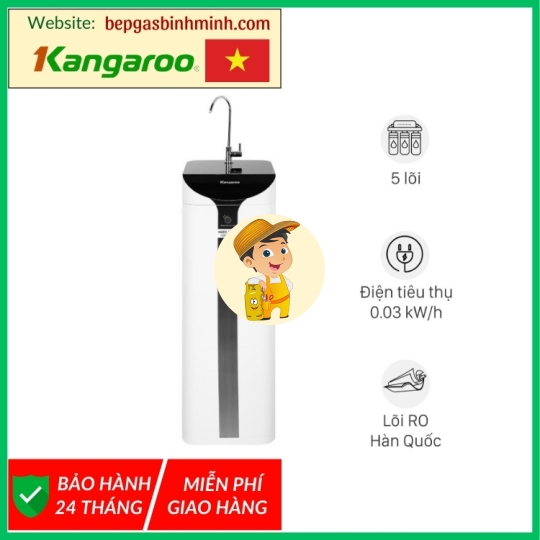 Máy lọc nước RO Hydrogen Kangaroo KG100ES1 5 lõi