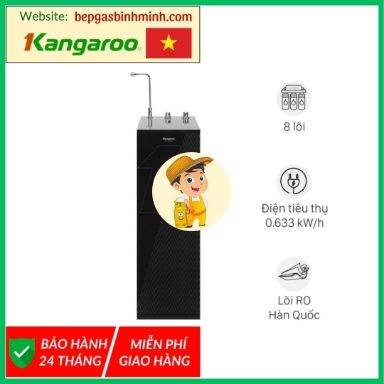 Máy lọc nước RO nóng nguội lạnh Kangaroo Infinity KG10A9I 8 lõi
