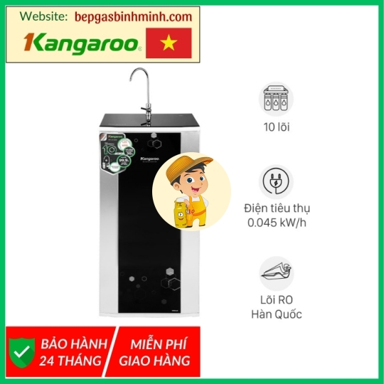 Máy lọc nước R.O nước mặn, nước lợ Kangaroo KG3500AVTU 10 lõi