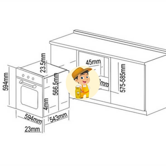 Lò nướng Faster FS-401IG