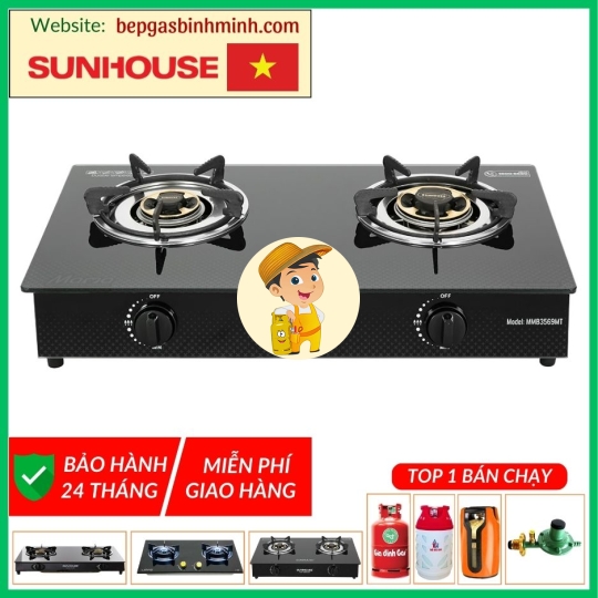 Bếp Gas Đôi SUNHOUSE MAMA MMB3569MT