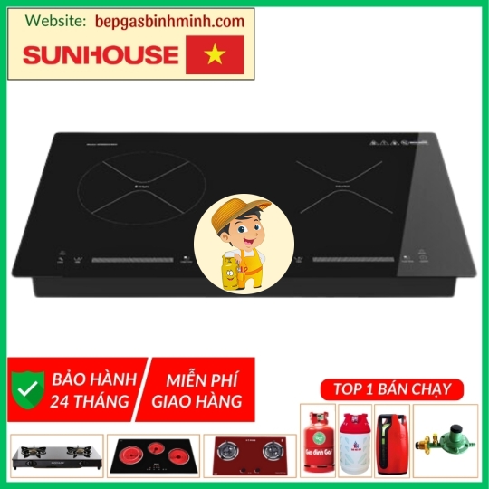Bếp Từ Hồng Ngoại Lắp Âm SUNHOUSE MAMA MMB9200MIX