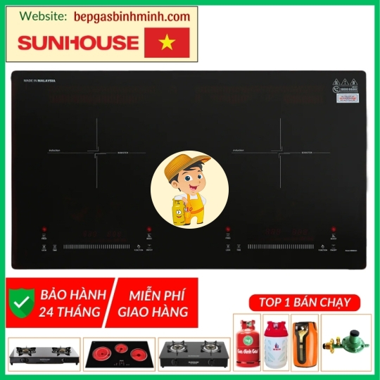 Bếp Từ Lắp Âm SUNHOUSE MAMA MMB9301 3600W