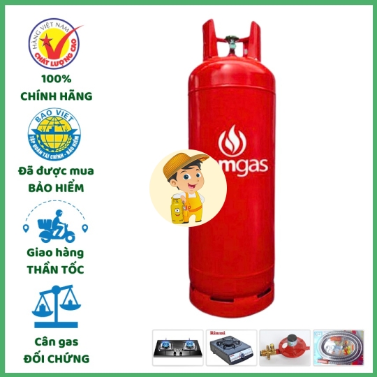 Bình Gas Nam Gas Đỏ 45Kg Chính Hãng
