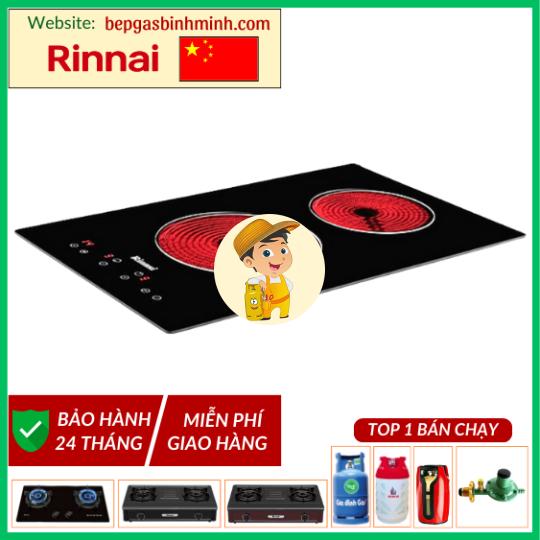 Bếp Âm Điện Hồng Ngoại RINNAI RB-3012E-ZB