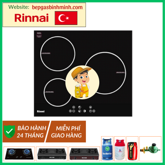 Bếp Âm Điện Từ RINNAI RB-6103H-CB Thổ Nhĩ Kỳ