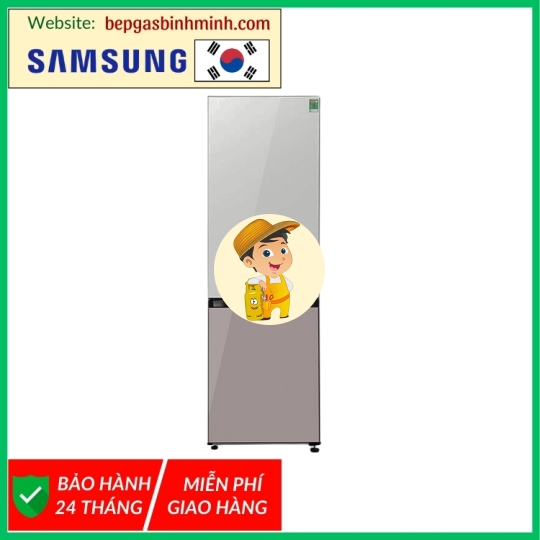 Tủ lạnh Samsung Inverter 339 lít Bespoke RB33T307055/SV
