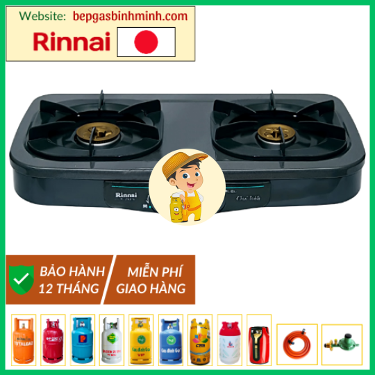 Bếp Gas Rinnai R-2KEN Nhập Khẩu Nhật Bản