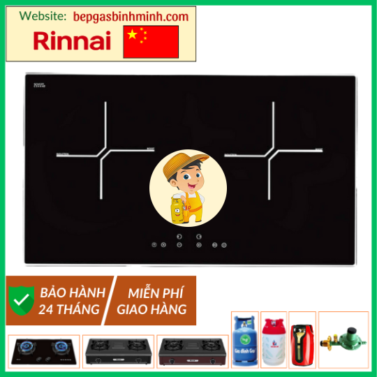 Bếp Âm Điện Từ RINNAI RB-7012H-CB Nhập Khẩu