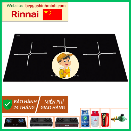 Bếp Âm Điện Từ RINNAI RB-7013H-CB Nhập Khẩu