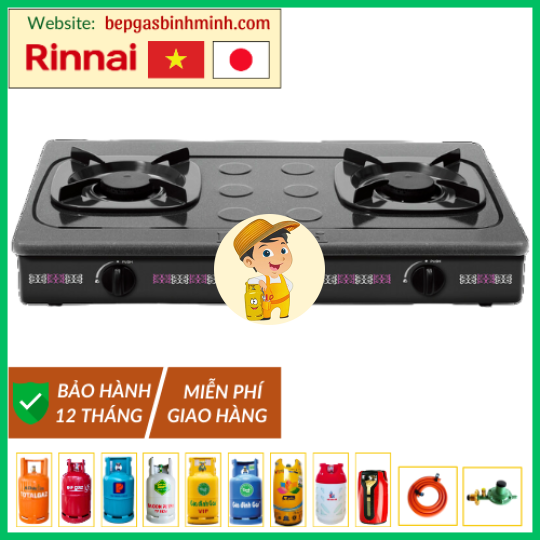 Bếp Gas Đôi Rinnai RV-2715(G) Việt - Nhật Chính Hãng