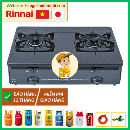 Bếp Gas Đôi Rinnai RV-4680(G) Việt - Nhật