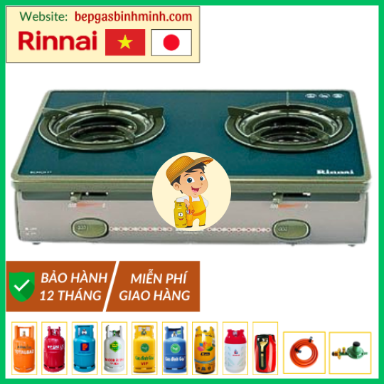 Bếp Gas Đôi Rinnai RV-5600 SCH(BK) Việt - Nhật