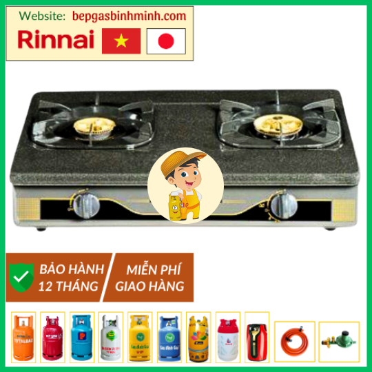 Bếp Gas Đôi Rinnai RV-660(G) Việt - Nhật Chính Hãng