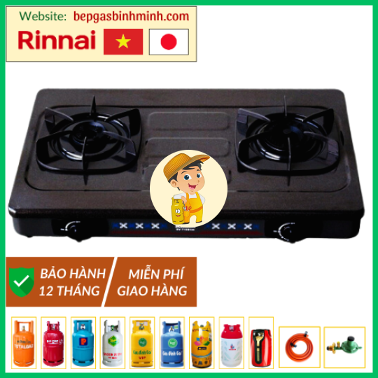 Bếp Gas Đôi Rinnai RV-715 Slim (G) Việt - Nhật