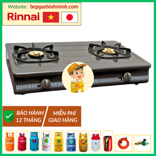 Bếp Gas Đôi Rinnai RV-770(G) Việt - Nhật Chính Hãng